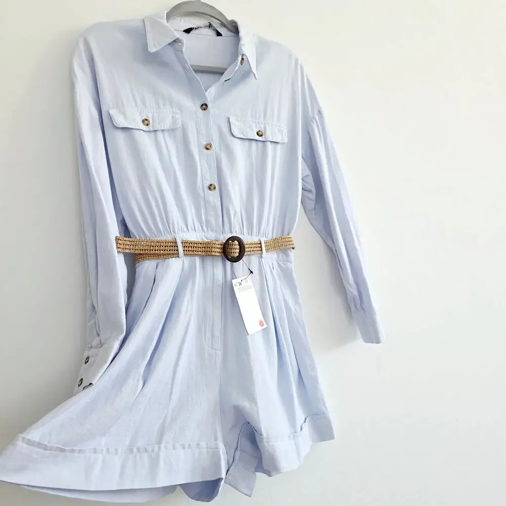 Zara linen blend